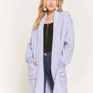 ✨NWT ADORA Chevron Sweater Cardigan